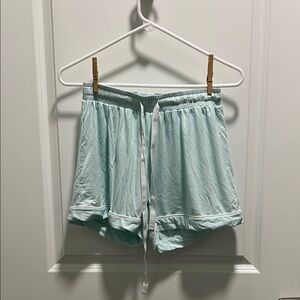 Light Blue Sleep Shorts